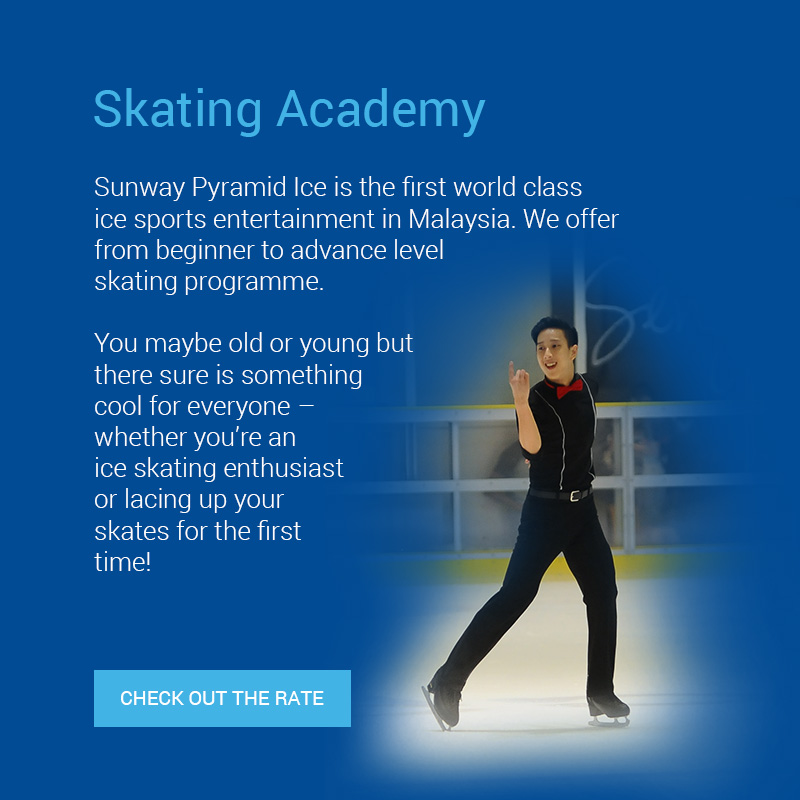 Sunway pyramid ice skating