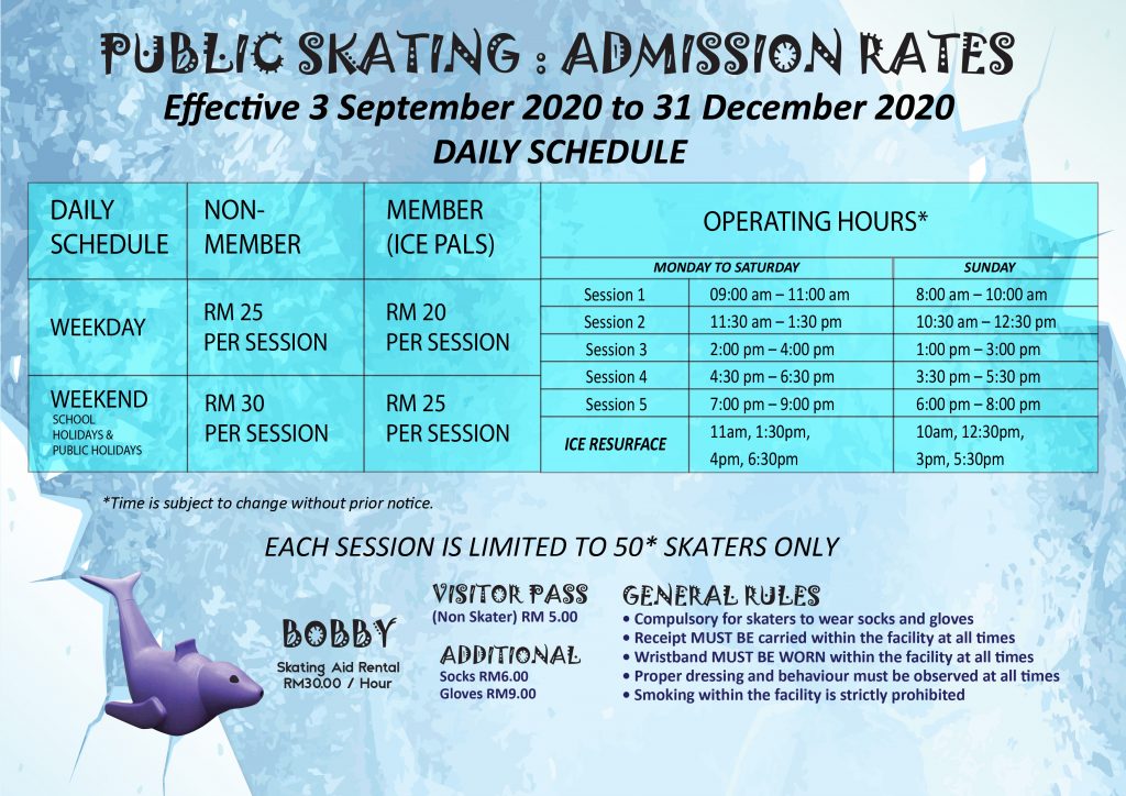 Harga Tiket Ice Skating Sunway Pyramid Price - Sunway Pyramid Ice Home